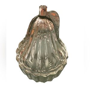 Vintage Crystal Curios “The Pear” Jeanette glass co.